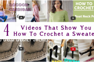 how to crochet a sweater video