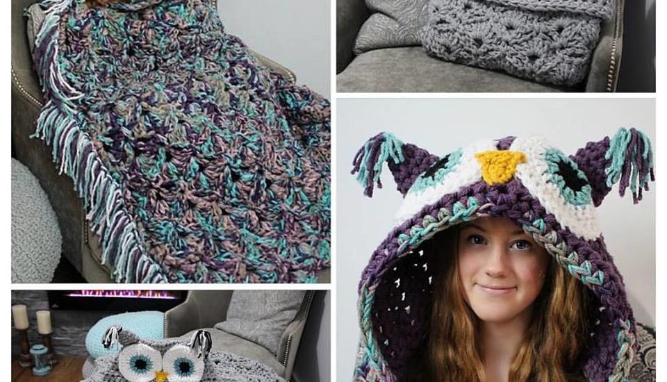 Hooded owl crochet pattern