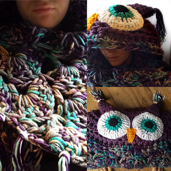 owl plush blanket