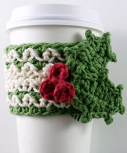 Mistletoe crochet cozy pattern