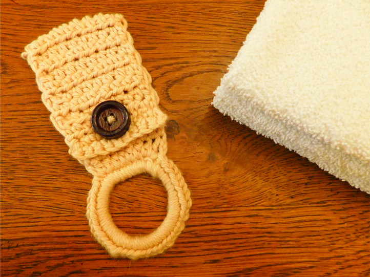 Crochet Towel Holders 3 Ways