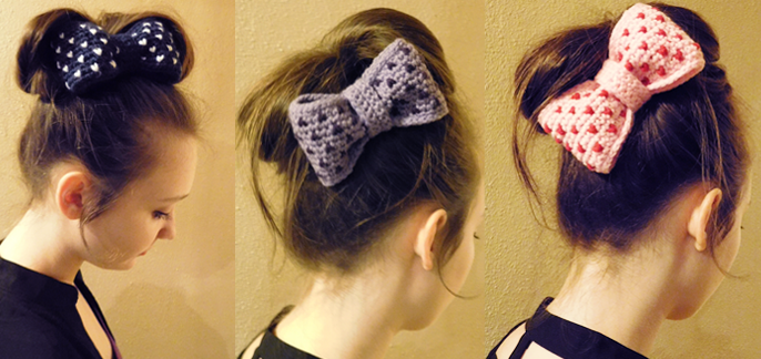 pattern for a free crochet bow