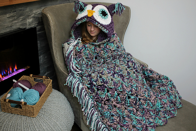 owl-obsession-baby-blanket-via-craftsy-crochet-baby-blanket-free