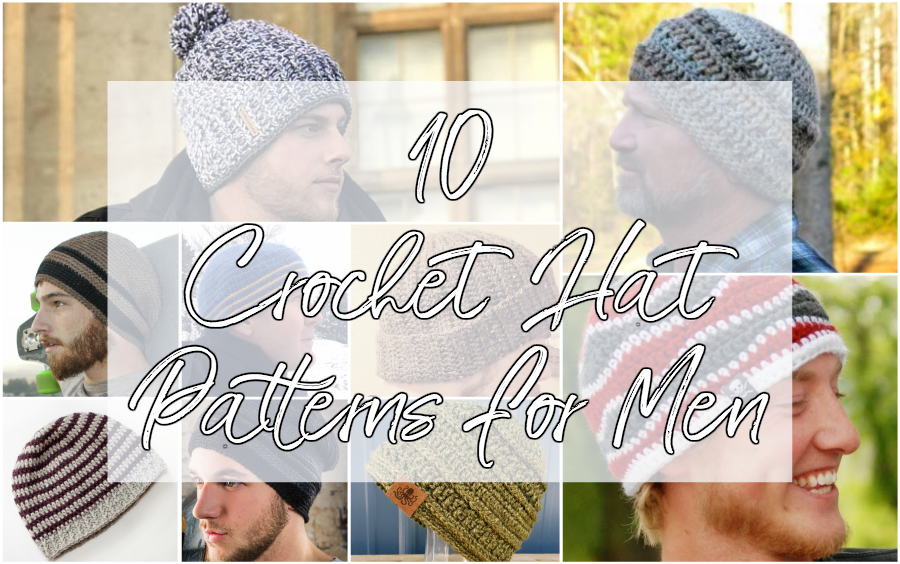 mens crochet hat patterns