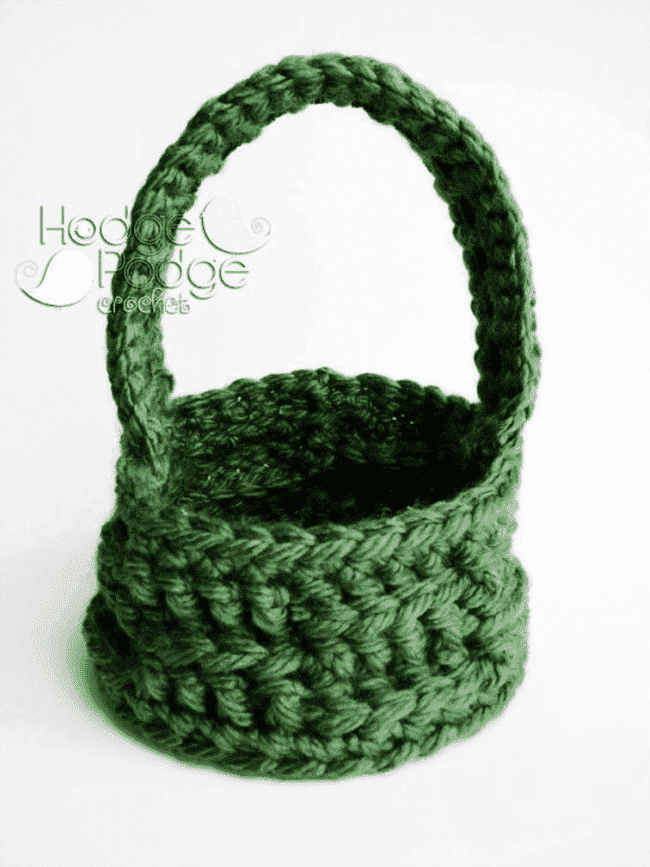 Crochet Easter Basket Pattern Roundup