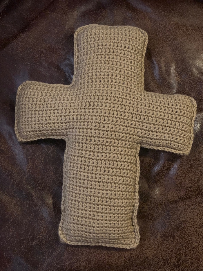 free crochet cross pattern
